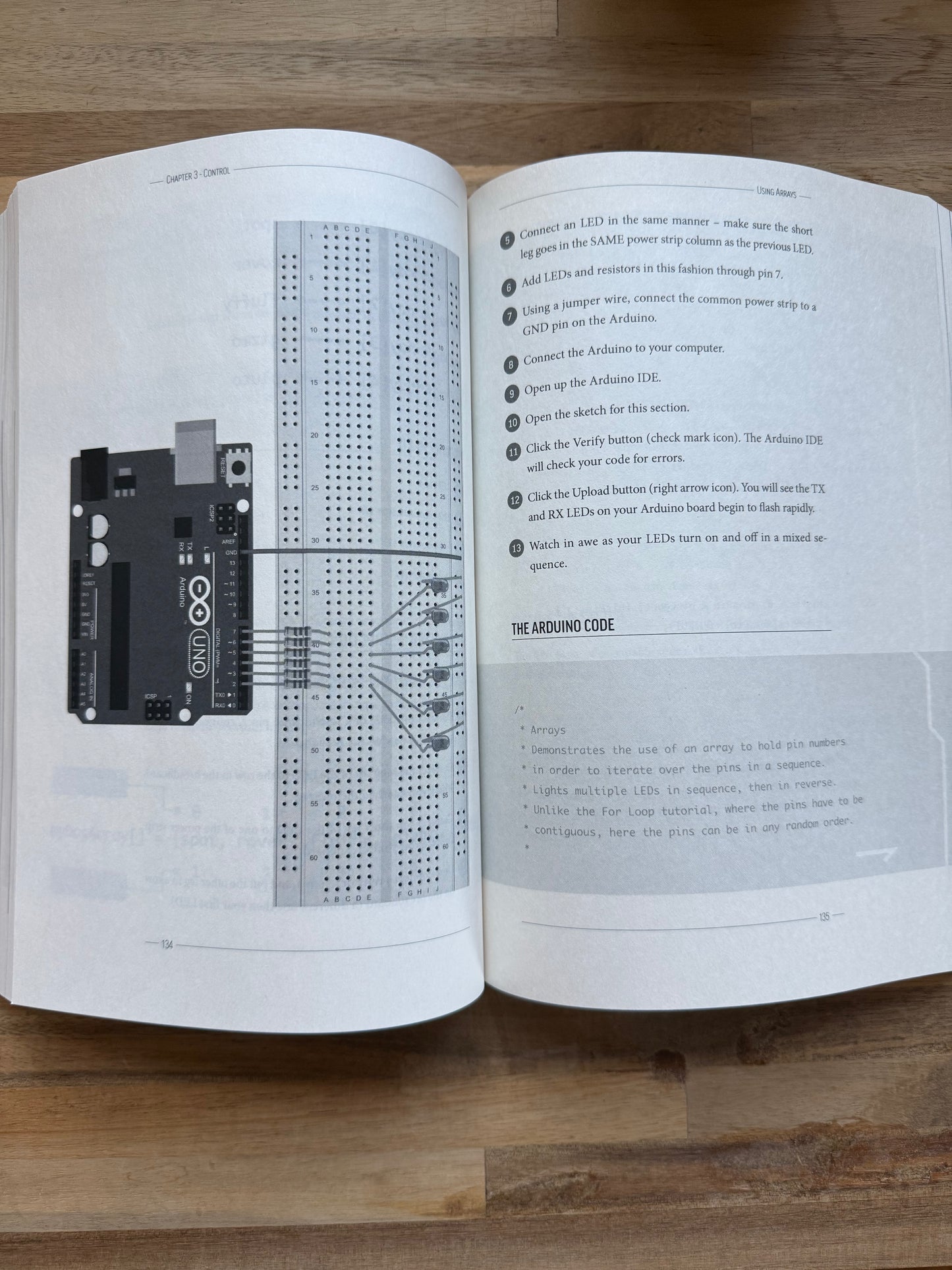 Arduino Book for Beginners circuit diagram