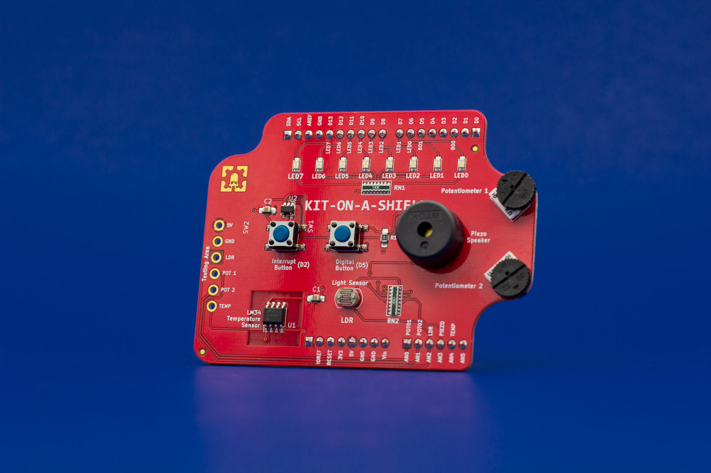 Kit-on-a-Shield for Arduino